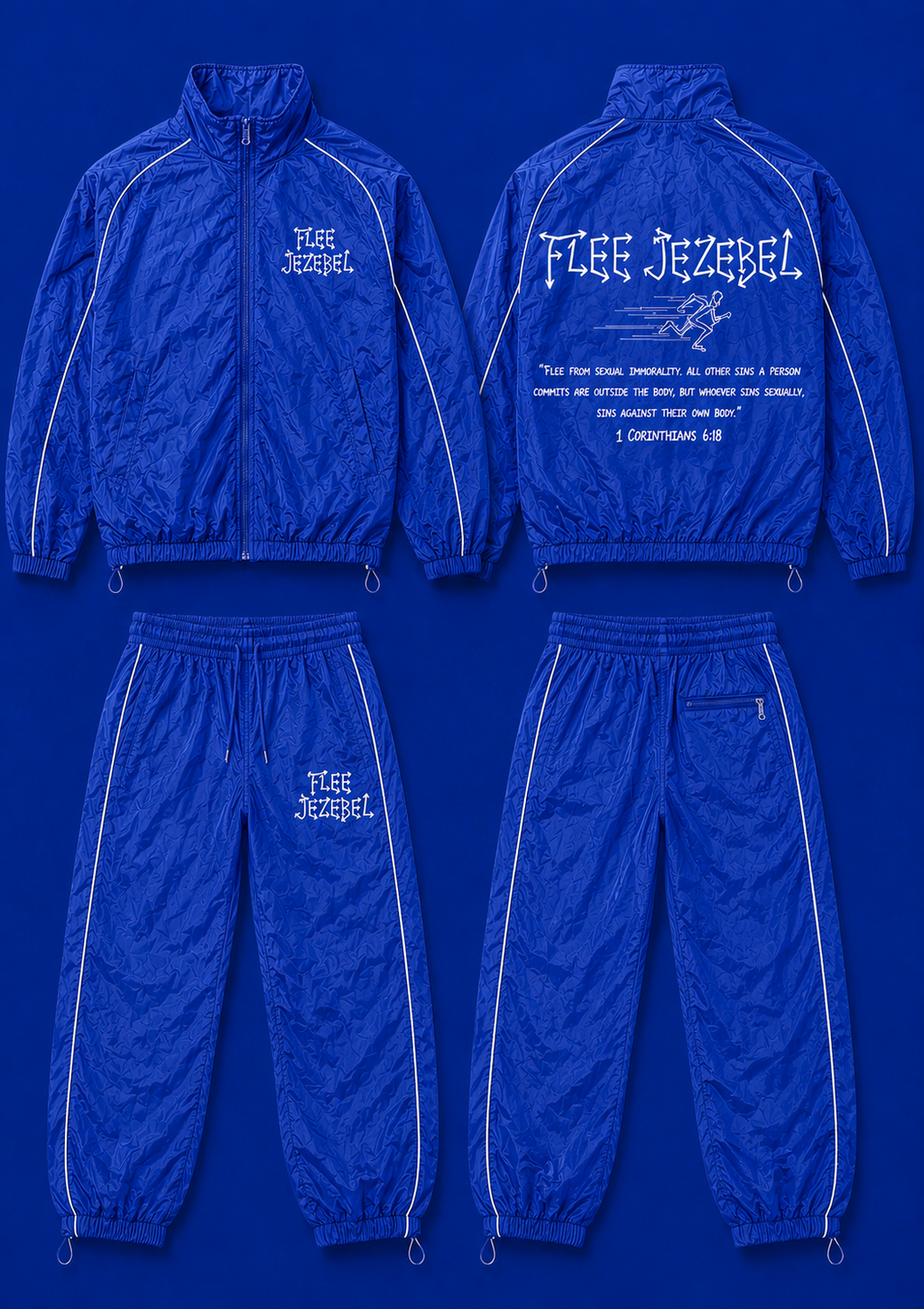 PREORDER!!! FLEE JEZEBEL Windbreaker Tracksuit